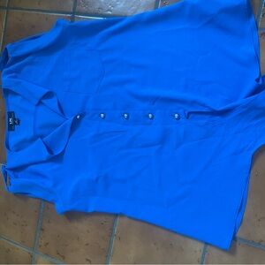 I.N. San Francisco Royal Blue Top